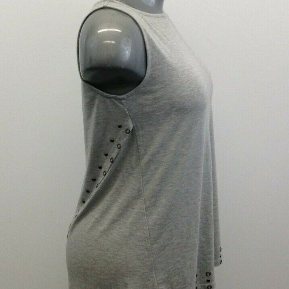 Strazzi Tank Top Women's Small Gray Sleeveless - Picture 2 of 8